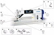JUKI DDL-9000C Spare Parts Kit for Industrial Sewing Machine - VOL-2