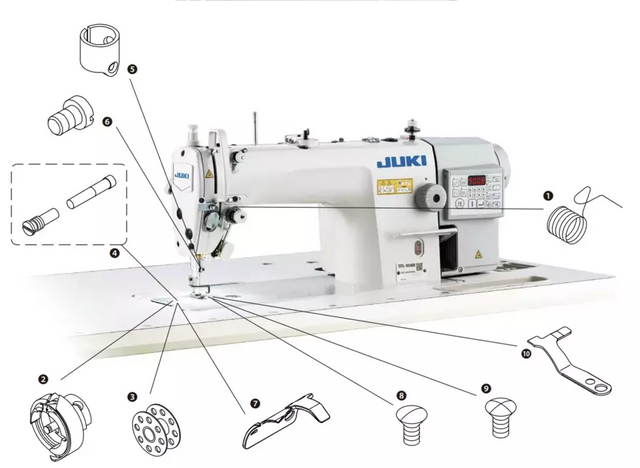 JUKI DDL-900B Spare Parts Kit for Industrial Sewing Machine Repair