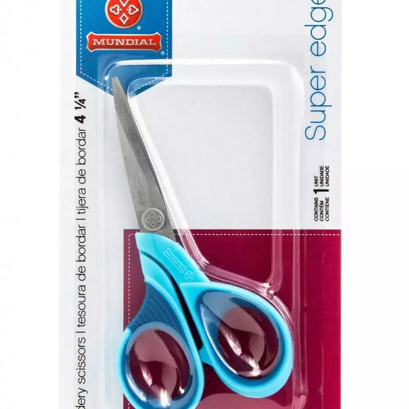 Embroidery Scissors Stainless Steel Precision for Fine Cutting - 4.25 Inch