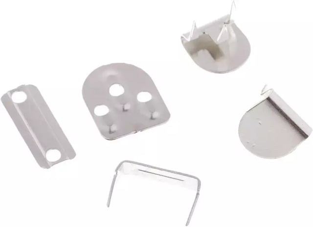 Hook and Bar Waistband Fasteners Metal No-Sew Closure for Garments - 4 Parts