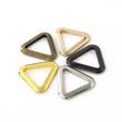 Triangle Metal Ring Durable Hardware for Bags & Gear - Flat Cast