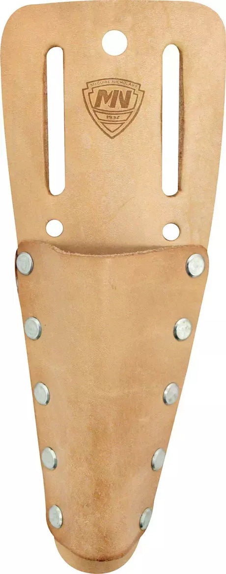 Utility Knife Sheath Saddle Leather Holster - Open End V-Shape