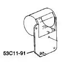 Capacitor Cover Protective Part for Eastman Cutting Machines - 53C11-91