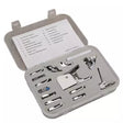 Presser Foot Kit 15-Piece Snap-On with Low Shank Adapter for Sewing Machines