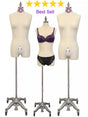 Professional Lingerie Dress Form Double Function with Legs - Size 2-10