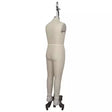 Men's Full Body Dress Form Linen Pinnable for Draping - Industry Pro 608
