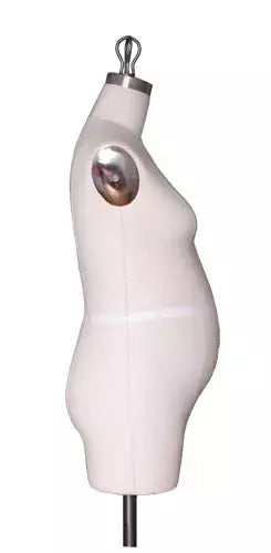 Pregnant Dress Form Pinnable Linen Body Form for Draping - #PGM-611