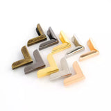 Metal Corners for Purses Durable 3/4" x 3/4" - Bag & Wallet Hardware