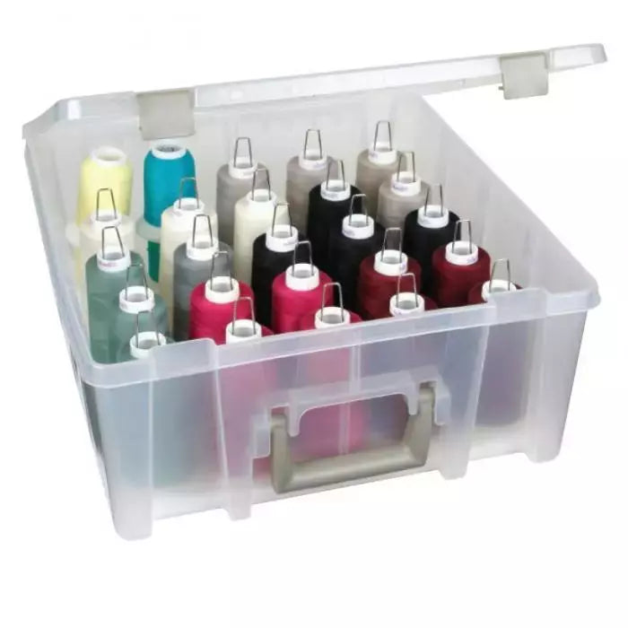 Cone Thread Tray Sturdy Storage for Serger Thread Spools - 25 to 50 Spools