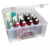 Cone Thread Tray Sturdy Storage for Serger Thread Spools - 25 to 50 Spools