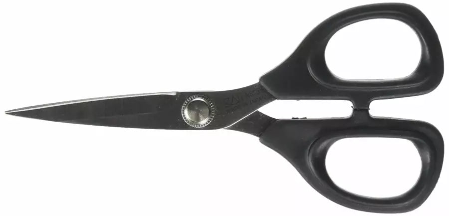 Embroidery Scissors Hardened Stainless Steel Precision for Sewing & Quilting - 5 1/2" Gray Handle