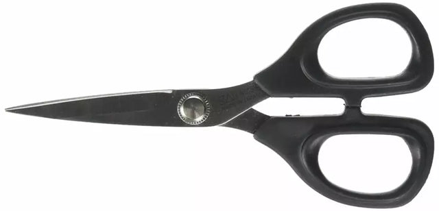 Embroidery Scissors Hardened Stainless Steel Precision for Sewing & Quilting - 5 1/2" Gray Handle