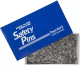 Safety Pins Nickel-Plated Steel Heavy-Duty for Quilting & Crafts - Size #3
