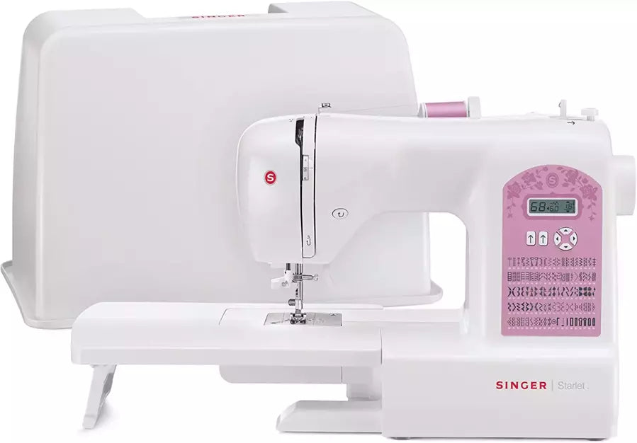 Singer 6699 Starlet Sewing Machine 100-Stitch LCD - Quilting & Buttonholes
