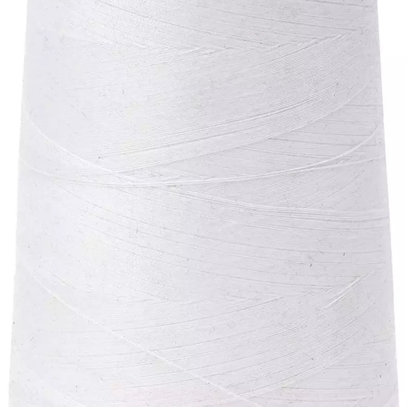Cotton Mercerized Thread 12000 Yard Cone for Sewing - 50 Weight