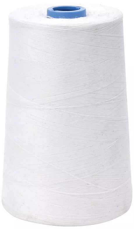 Cotton Mercerized Thread 12000 Yard Cone for Sewing - 50 Weight
