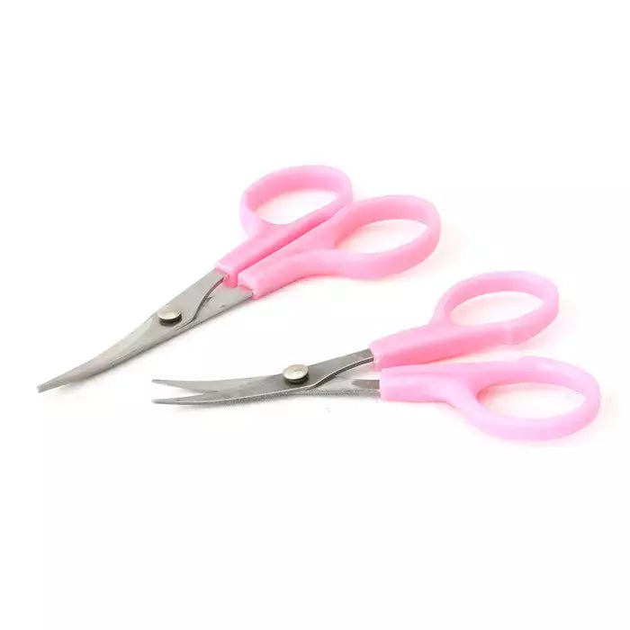 Curved Embroidery Scissors High-Carbon Steel Precision for Stitching - 3-1/2"