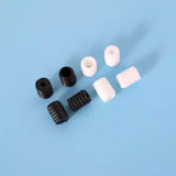 Face Mask Adjustment Buckle Silicone Ear Loop Saver for Kids & Active Use - 100 Pack