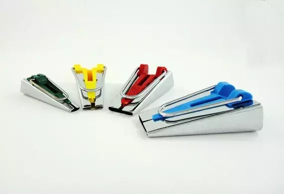 Bias Tape Maker Assorted Sizes for Quilting, Sewing & Binding - 1/4" to 2"
