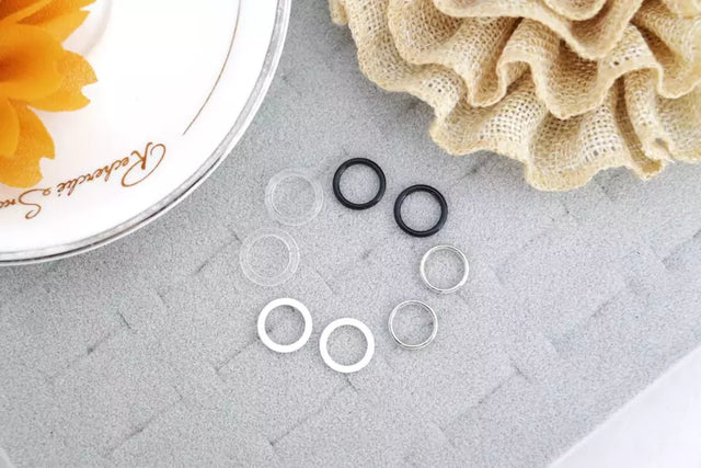 Bra Strap Ring Adjustable Sewing Hardware - 8mm, 10mm, 15mm