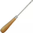 Heavy-Duty Threading Eye Awl Wood Handle for Sewing Materials - 7 1/2"