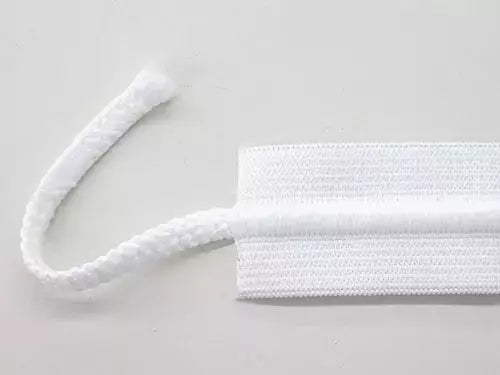 Drawstring Elastic Drawcord with Cord for Waistbands - 1-1/2" to 2"