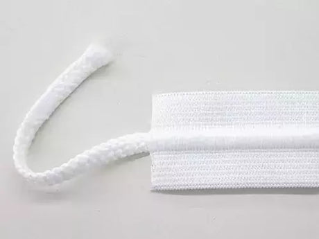 Drawstring Elastic Drawcord with Cord for Waistbands - 1-1/2" to 2"