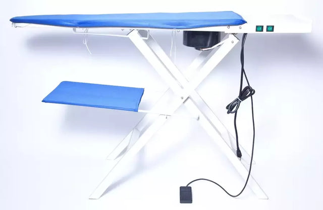 Commercial Vacuum Suction Ironing Board Heated Pressing Surface - 55" x 15"