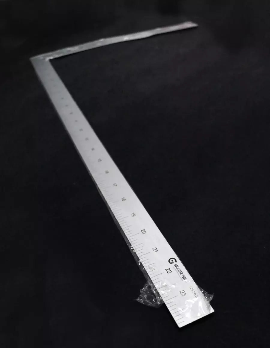 L-Square Printed Measuring Tool for Graphic & Industrial Use - 14 x 24 in