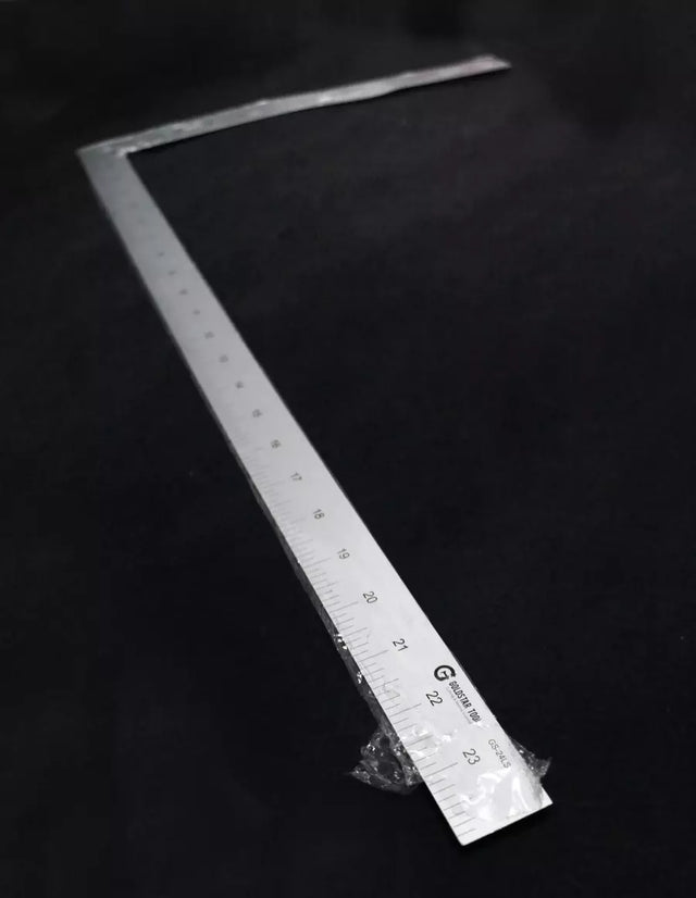 L-Square Printed Measuring Tool for Graphic & Industrial Use - 14 x 24 in