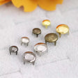 Prong Rivets Dome Heavy-Duty Fasteners for Bags & Upholstery - 6mm/9mm