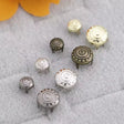 Prong Rivets Decorative Byzantine Finish for Leather, Denim & Canvas - 6mm/9mm