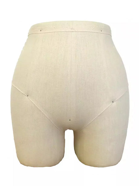 Panty Dress Form Professional Linen-Covered Female Dress Form - Sizes 6, 8, 20L