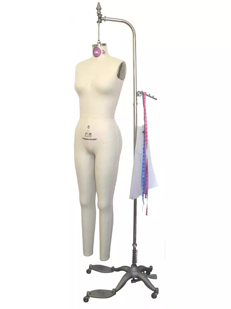 Dress Form Junior Full Body Professional for Draping - Size 5/7