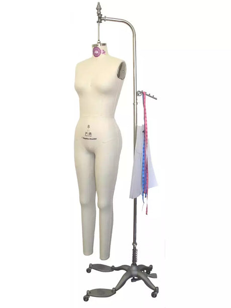 Dress Form Junior Full Body Professional for Draping - Size 5/7