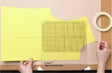 Pattern Grading Scale Ruler Precision for Pattern Shifting - 10.5 x 11.5