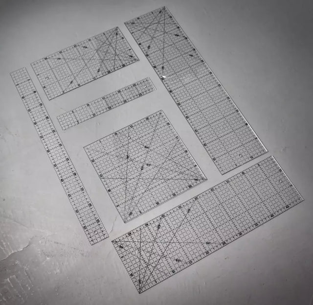 Quilting Patchwork Acrylic Ruler Precision for Rotary Cutting - 3 mm