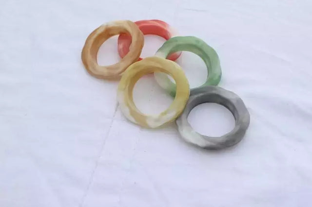 Curtain Grommet Covers Plastic Flower Shape for 1" Rod - Multi Color