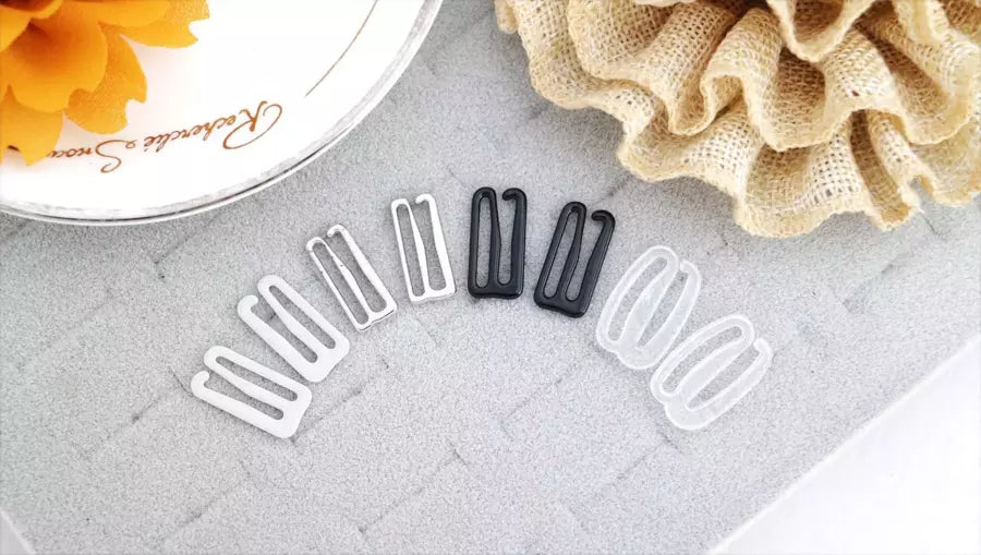 Bra Hooks Durable Swimwear & Lingerie Replacement - 3/4" and 1"
