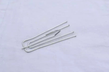 Curtain Hooks 4-Prong Pinch Pleat Short Neck for Drapery - 3"
