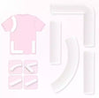 Pattern Weights 8-Piece Set for Sewing Pattern Making - SR616