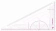 Metric Transparent Scale Ruler Durable for Accurate Marking - 1:3 & 1:5
