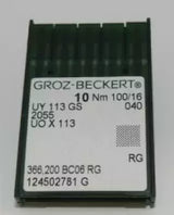 Sewing Machine Needles Chromium Round Point for Chain Stitch - UY 113 GS/2055