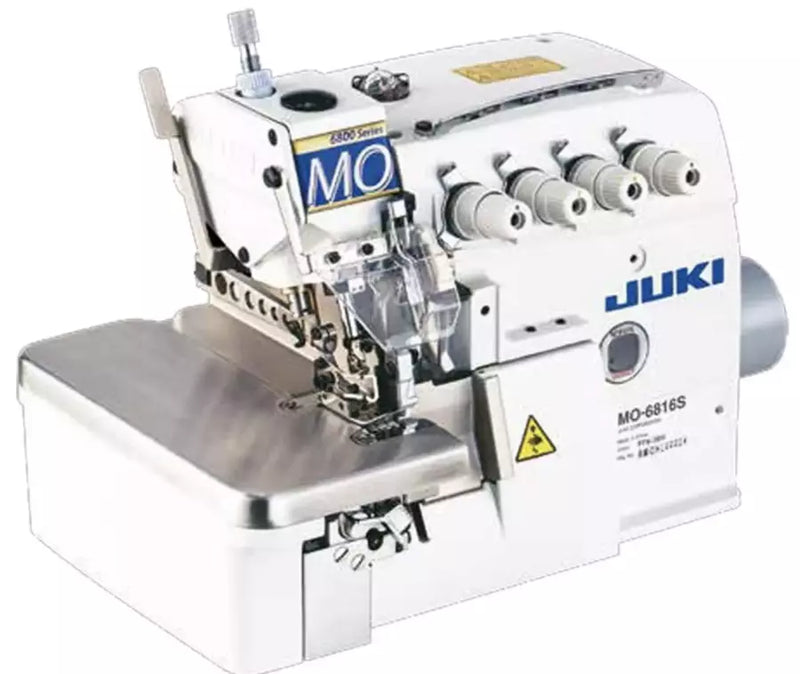 Industrial Serger 6-Thread High-Speed Overlock Safety Stitch for Heavy-Duty Sewing - JUKI MO-6843S