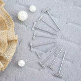 T-Pins Steel Nickel Finish for Sewing & Pattern Marking - Choose Size