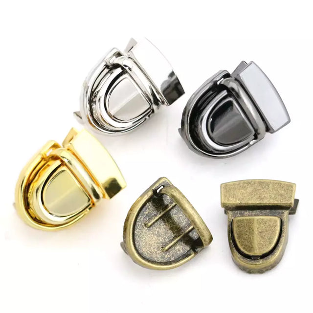 Baby Press Metal Lock Durable Bag Hardware - 7/8" x 1-1/8"