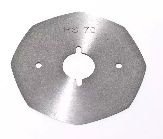 Replacement Blade Octagonal 70mm Heavy-Duty for Fabric Cutting Machines