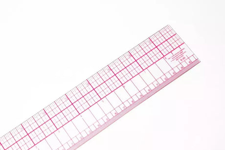 Flexible Grade Ruler Transparent Measuring Ruler for Sewing - 2" x 24"