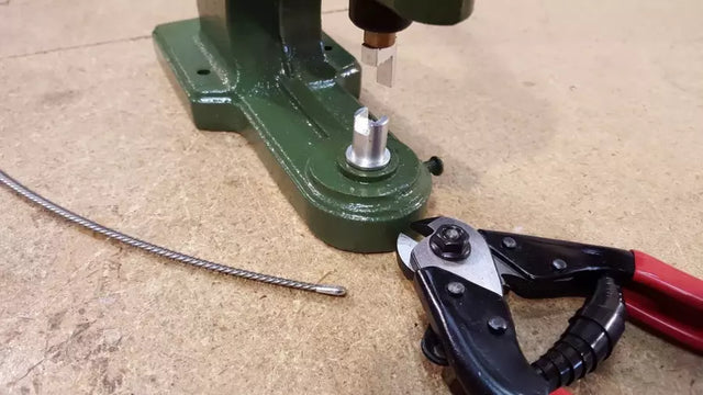 Boning Tip Die Set for 1/4" and 1/2" Boning - Hand or Foot Press Machines