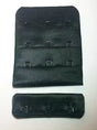 Bra Back Closure Hook & Eye 2" Wide for Corsets & Bras - Black